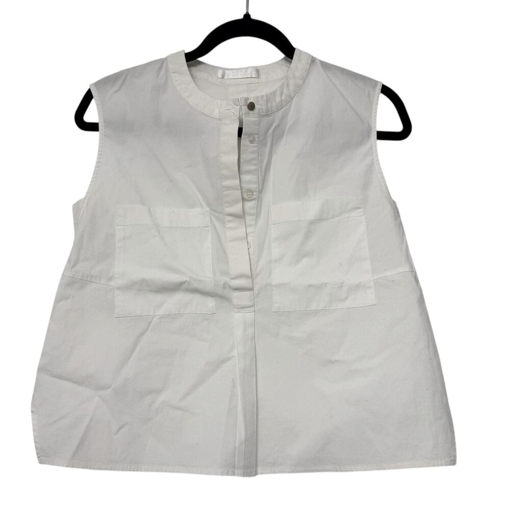 Atea Oceanie Sleeveless Top Womens 34 US Small Minimalist Designer Quiet Luxury